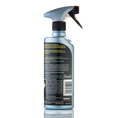 Wonder Wheels WWO600 Original Car Care Valeting Alloy Wheel Cleaner 600ml x 4 - 8