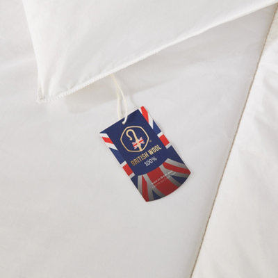 Wonderful Wool Mediumweight Duvet - Ideal for All-Year Comfort & 2 Wool Pillows