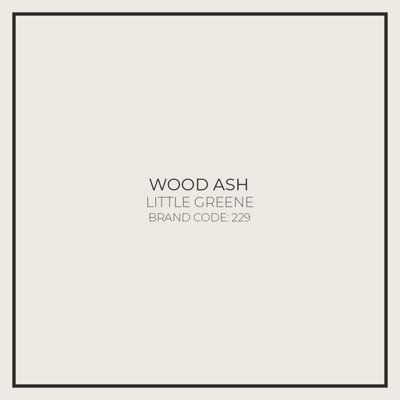 Wood Ash Toughened Glass Kitchen Splashback - 700mm x 700mm
