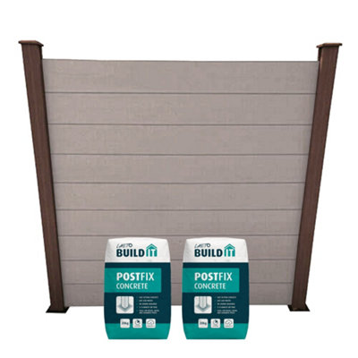 Wood Composite Fencing Kit Includes Boards - 3
