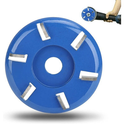 Wood Cutting Disc for Angle Grinder 6 Tooth Chainsaw Carving Blade for ...
