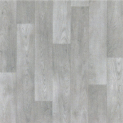 Wood Effect Anti-Slip Grey Vinyl Flooring For DiningRoom LiivngRoom Hallways And Kitchen Use-1m X 2m (2m²)