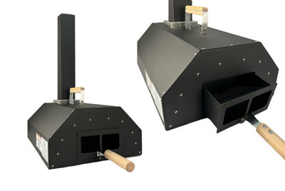 Wood Fired Pizza Oven Includes Pizza Stone - 5