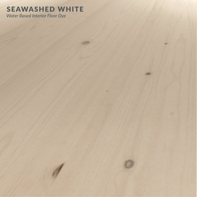 Wood Floor Stain - Seawashed White - 5  LTR - Littlefair's