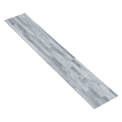 Wood Grain Effect Vinyl Flooring Self Adhesive Floor Planks Floor Tiles - 4