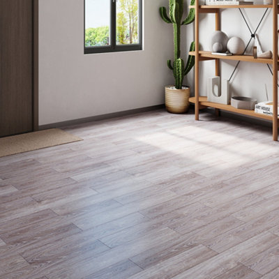 Wood Grain PVC Flooring Planks