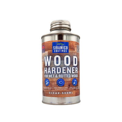 Wood Hardener for Wet &amp; Rotted Wood - 500ml