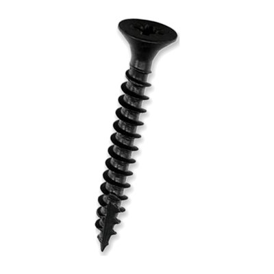 Wood Screws Length: 140mm ( Pack of: 500 ) Black Phosphate Coated ...