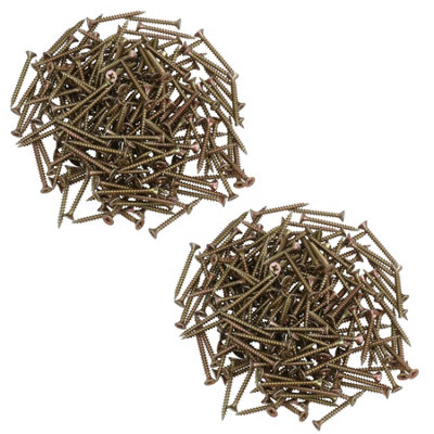 Wood Screws Multi Purpose Countersunk Fasteners 4.0 x 40mm PZ2 Screw 400pc