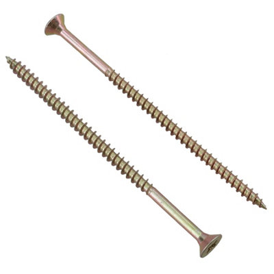 Wood Screws Multi Purpose Countersunk Fasteners 5.0 x 100mm PZ2 Screw 200pc