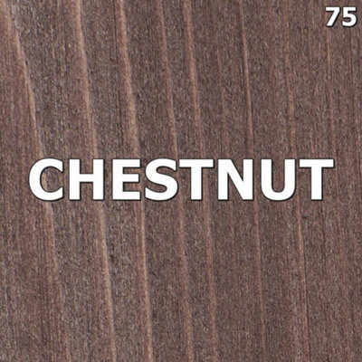 Wood Stain Dye CHESTNUT, Water Based, Non Toxic, Interior Use 1ltr