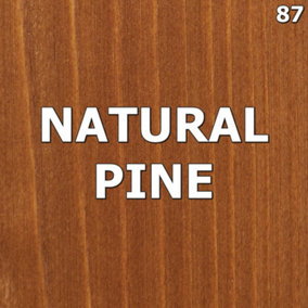 Wood Stain Dye NATURAL PINE, Water Based, Non Toxic, Interior Use 500ml