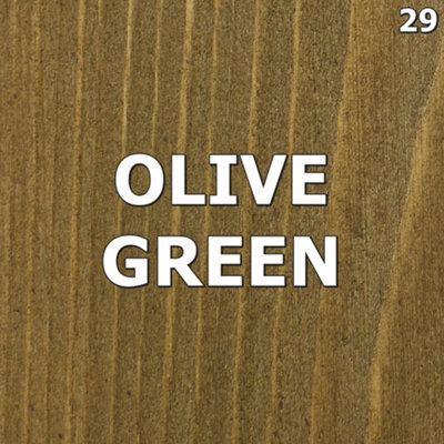 Wood Stain Dye OLIVE GREEN , Water Based, Non Toxic, Interior Use 1ltr