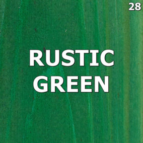 Wood Stain Dye Rustic GREEN, Water Based, Non Toxic, Interior Use 1ltr