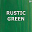 Wood Stain Dye Rustic GREEN, Water Based, Non Toxic, Interior Use 500ml