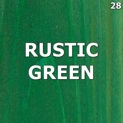 Wood Stain Dye Rustic GREEN, Water Based, Non Toxic, Interior Use 500ml