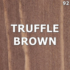 Wood Stain Dye TRUFFLE BROWN, Water Based, Non Toxic, Interior Use 1ltr
