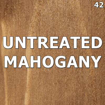 Wood Stain Dye UNTREATED MAHOGANY, Water Based, Non Toxic, Interior Use