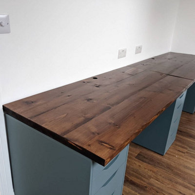 Wood Stain Water Based - Dark Walnut - 2.5  LTR - Littlefair's