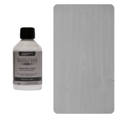 Wood Stain Water Based - Dovetail Grey - 250ml - Littlefair's