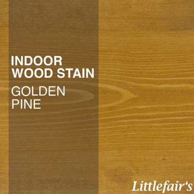 Wood Stain Water Based - Golden Pine - 500ml - Littlefair's