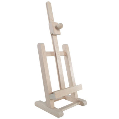 Woodeedoo Wooden Tabletop H Frame Easel Adjustable Canvas Holder Art ...