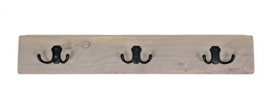 24 3-Hook Coat Rack