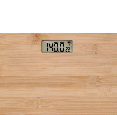 Wooden Bamboo Digital Body Bathroom Scale - 7