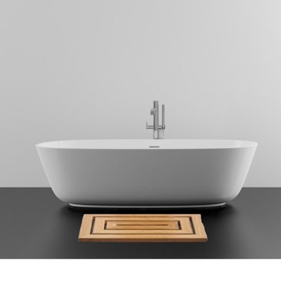 Wooden Bamboo Duck Board Natural - 58 x 35cm - 3