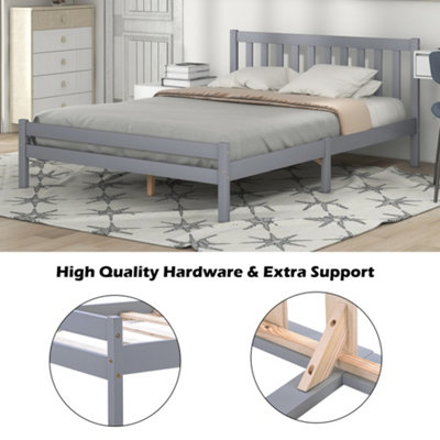 190 cm length small outlet double bed frame