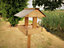 Wooden Bird Table Slate Roof Wild Garden Feeding Station READY MADE