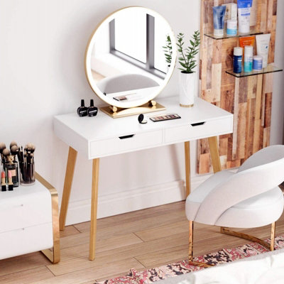 Study desk store and vanity