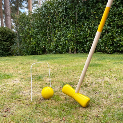 Wooden Croquet Game for 4 Players - 6