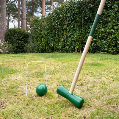 Wooden Croquet Game for 4 Players - 7