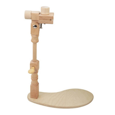 Wooden Cross Stitch Rack DIY Embroidery Lap Stand Sewing Frame Hoop