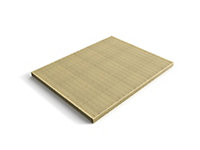 Wooden decking kit - complete self-assembly DIY kit (2.4m x 2.4m, light green (natural finish))