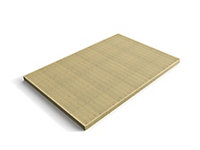 Wooden decking kit - complete self-assembly DIY kit (2.4m x 3m, light green (natural finish))