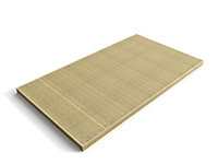 Wooden decking kit - complete self-assembly DIY kit (2.4m x 4.2m, light green (natural finish))