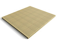 Wooden decking kit - complete self-assembly DIY kit (3.6m x 4.2m, light green (natural finish))