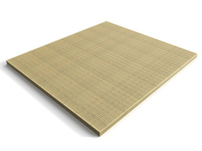 Wooden decking kit - complete self-assembly DIY kit (3.6m x 4.2m, light green (natural finish))