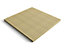 Wooden decking kit - complete self-assembly DIY kit (3m x 3m, light green (natural finish))