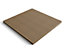 Wooden decking kit - complete self-assembly DIY kit (3m x 3m, rustic brown finish)