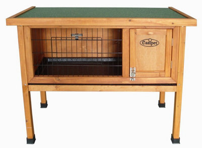 Wooden dwarf Rabbit /Guinea Pig Hutch / 3ft Shelter Small Animal House ...