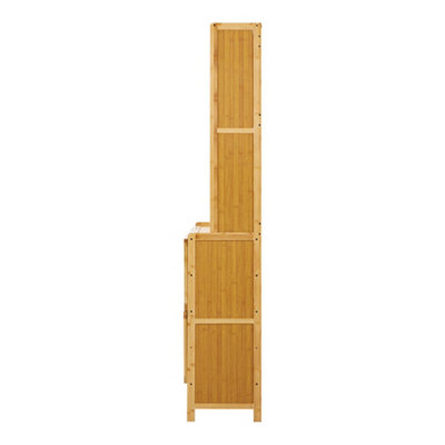 Wooden Entryway Storage Shoe Cabinet Dual Functionality - 7
