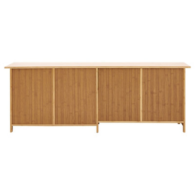 Wooden Entryway Storage Shoe Cabinet Natural - 5