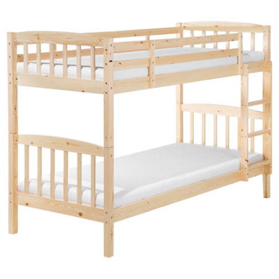 Wooden EU Single Size Bunk Bed Light REVIN