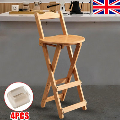 Breakfast Folding Shop Stool Wooden Stools Folding Breakfast Stool
