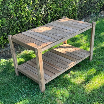 Wooden Framed Polycarbonate Apex Cold Frame & Stand