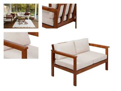 Comfy outdoor online bench