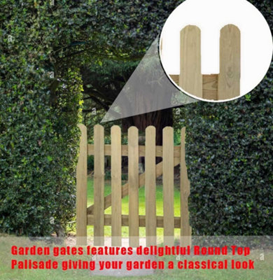 Wooden Garden Gate - 5
